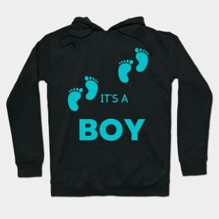 Ahoy it's a boy " new mom gift" & "new dad gift" "it's a boy pregnancy" newborn, mother of boy, dad of boy gift Hoodie